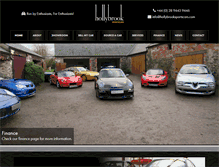 Tablet Screenshot of hollybrooksportscars.com